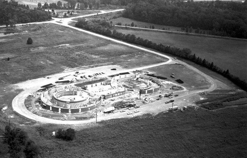 Hixson High School under construction circa