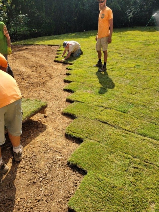 Galloways lawn service Chattanooga New lawn