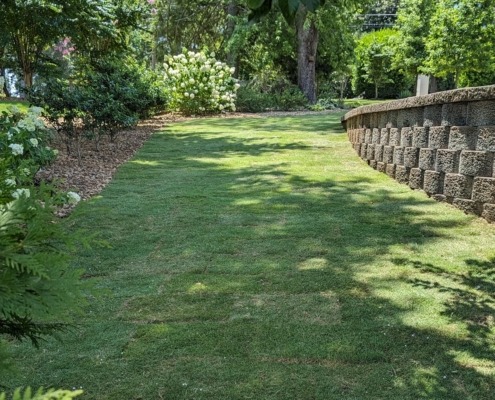 The image is of a Bermuda Sod install that was completed by the Galloway Team in Chattanooga, TN.